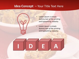 Sphere Cube Tall PowerPoint Template