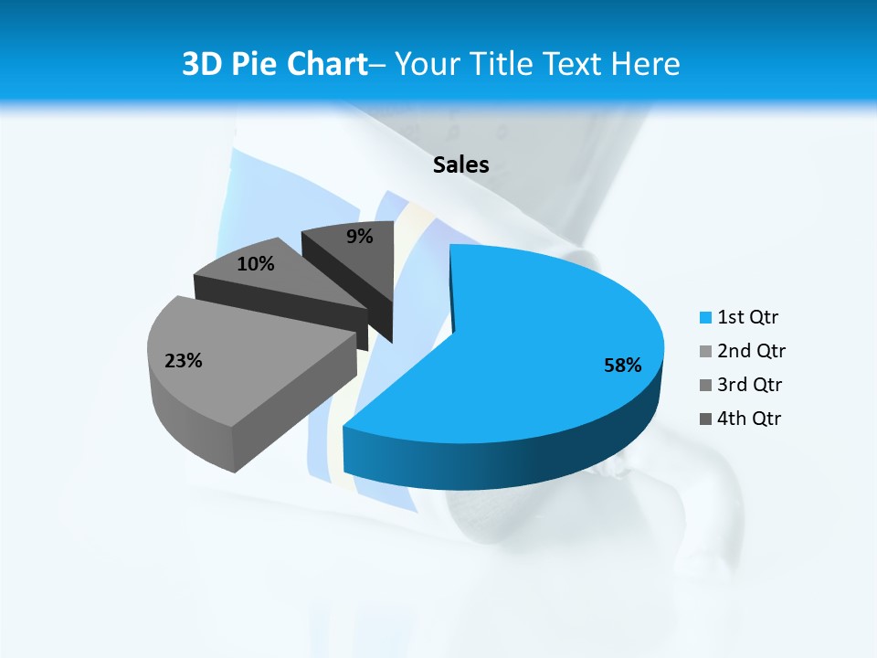 Illustration Earth Grey PowerPoint Template