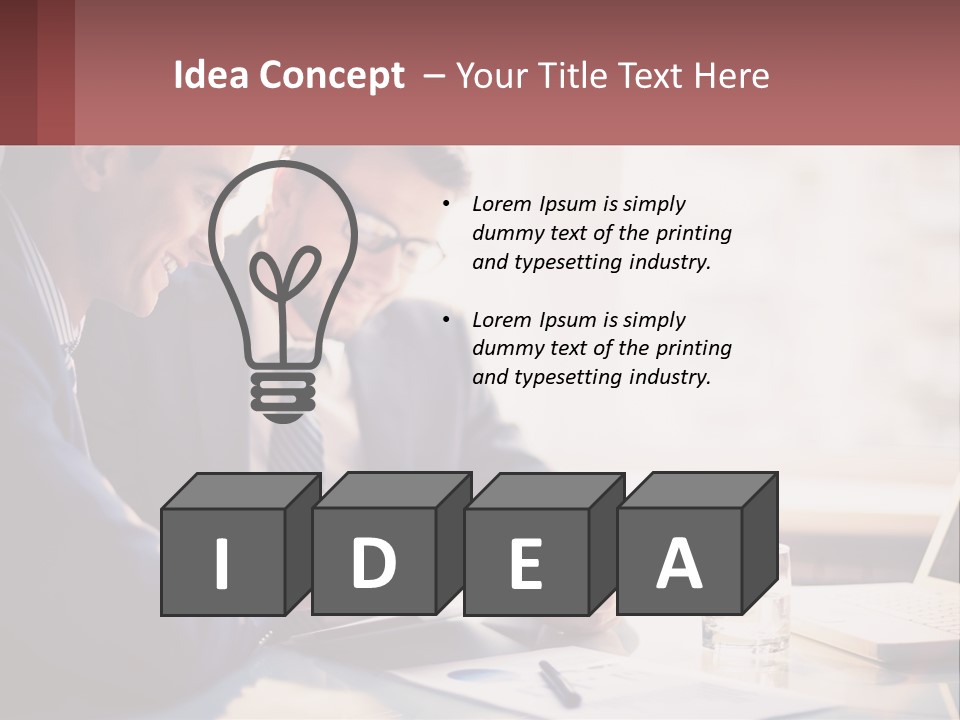 Architecture Concept Square PowerPoint Template