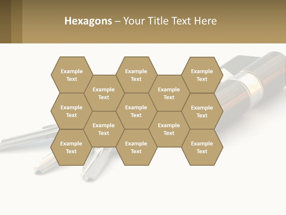 Cube House World PowerPoint Template