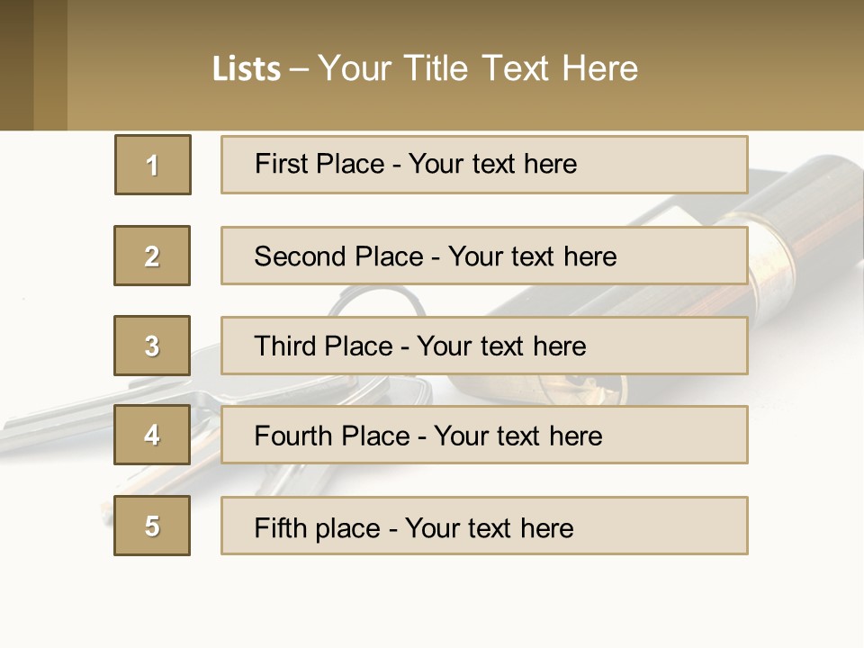 Cube House World PowerPoint Template