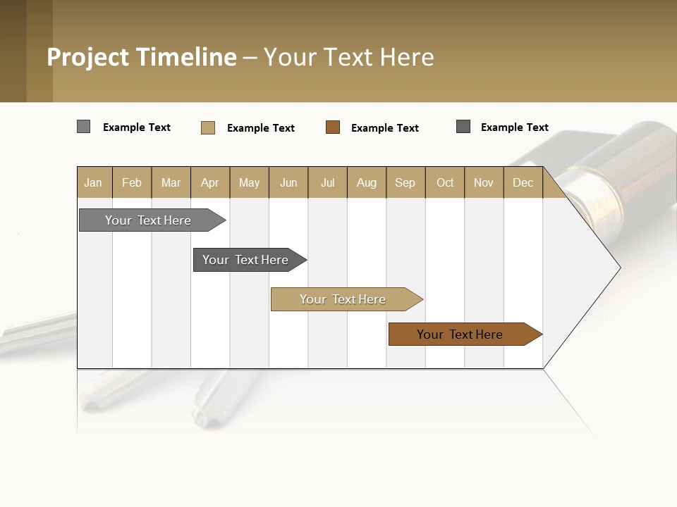 Cube House World PowerPoint Template