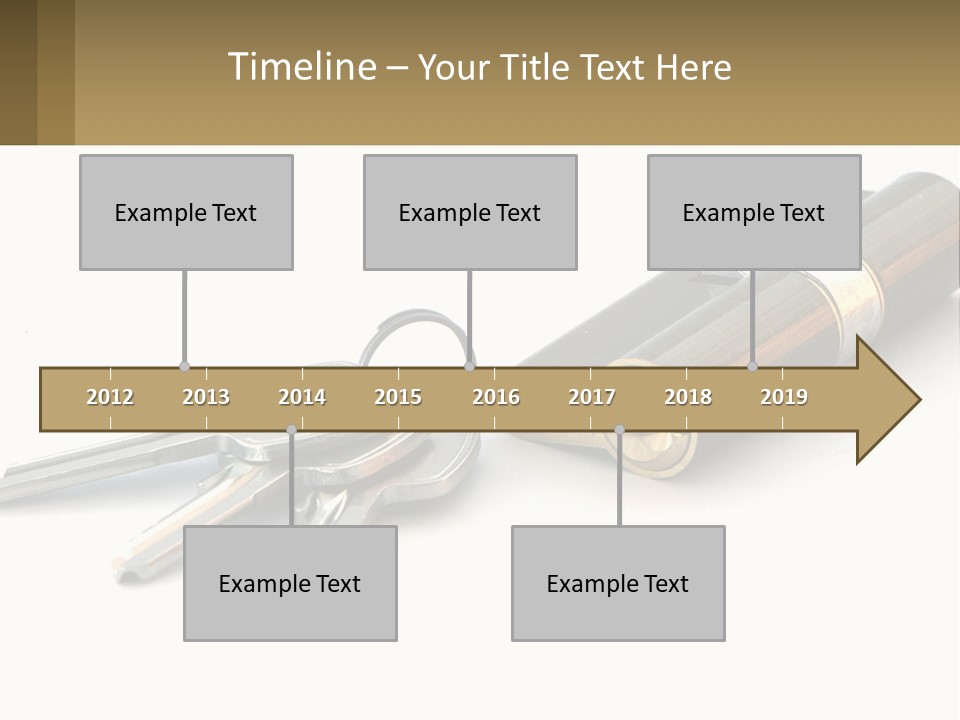 Cube House World PowerPoint Template
