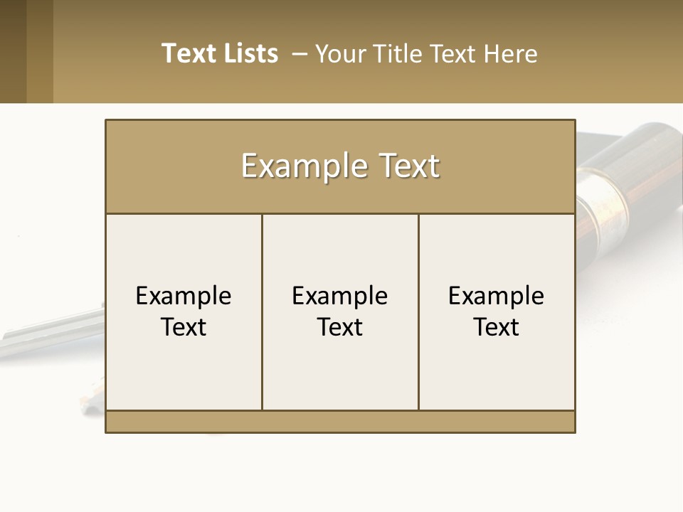 Cube House World PowerPoint Template
