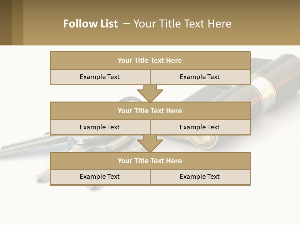 Cube House World PowerPoint Template