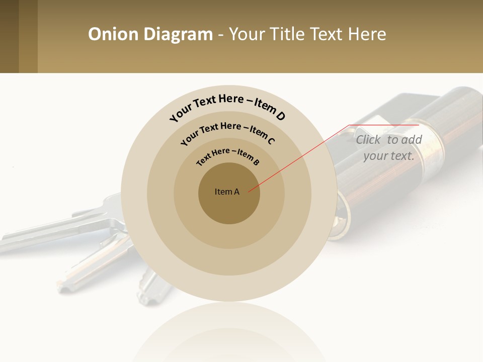 Cube House World PowerPoint Template