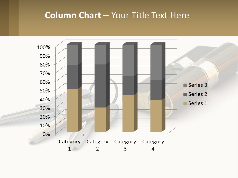 Cube House World PowerPoint Template
