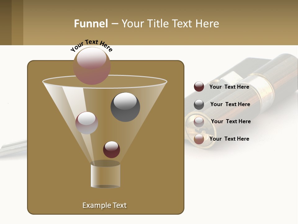 Cube House World PowerPoint Template