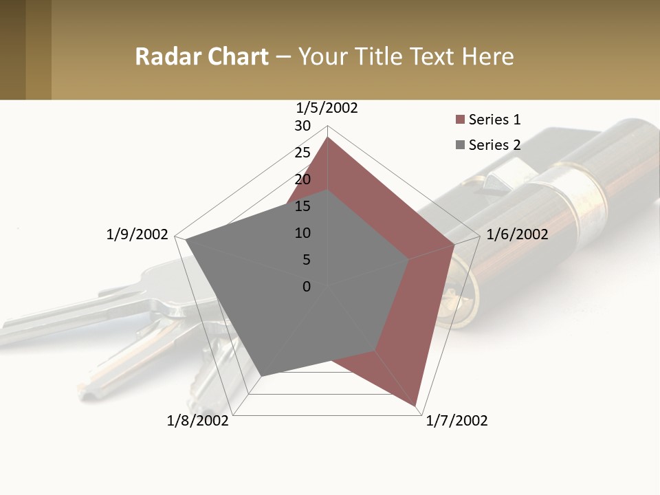 Cube House World PowerPoint Template