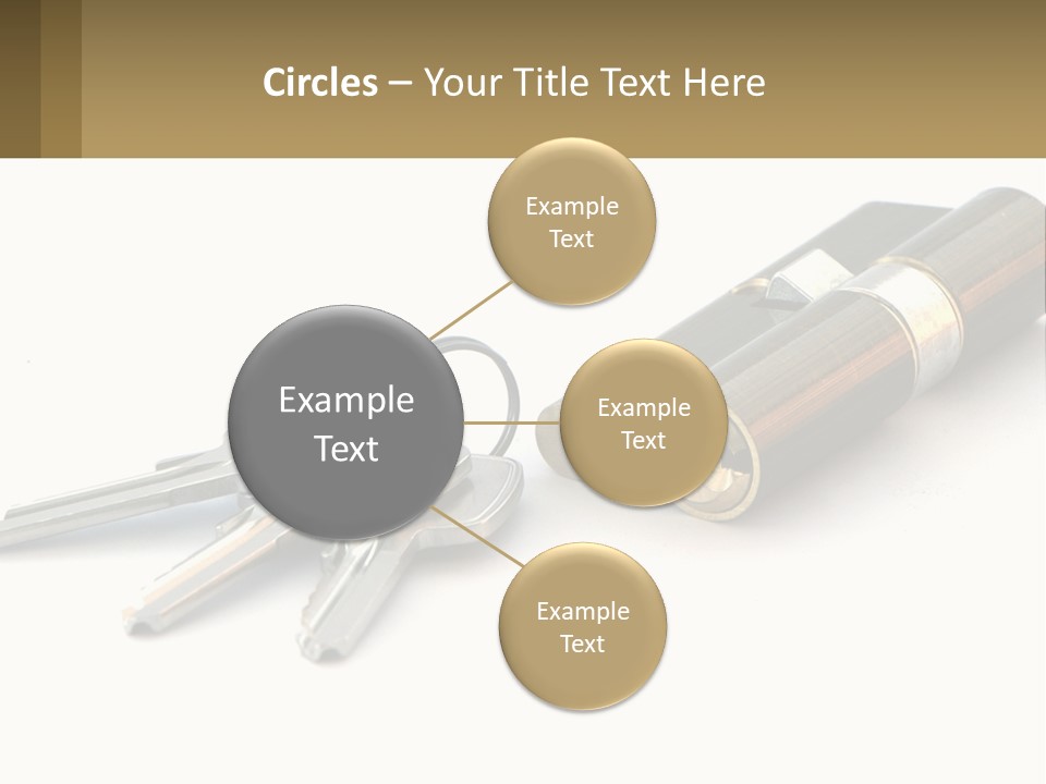 Cube House World PowerPoint Template