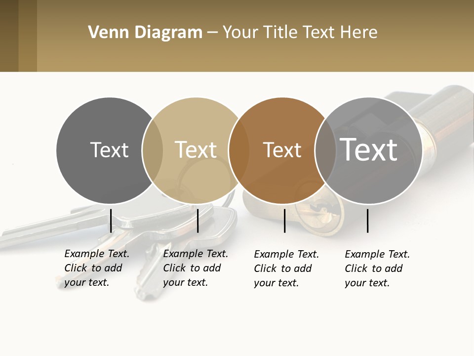 Cube House World PowerPoint Template