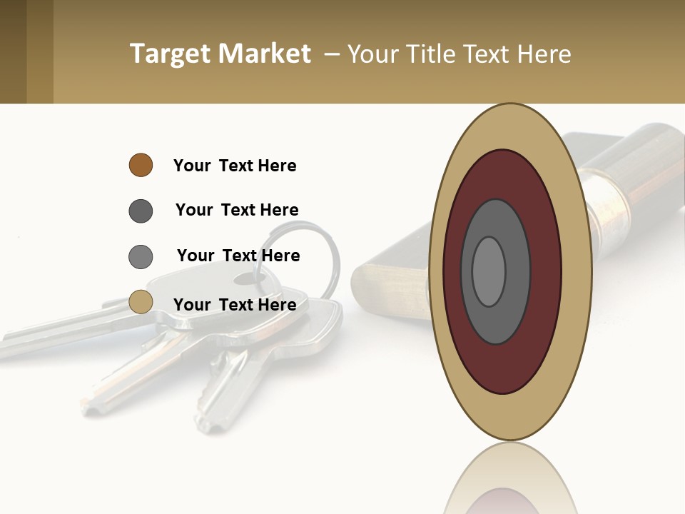 Cube House World PowerPoint Template