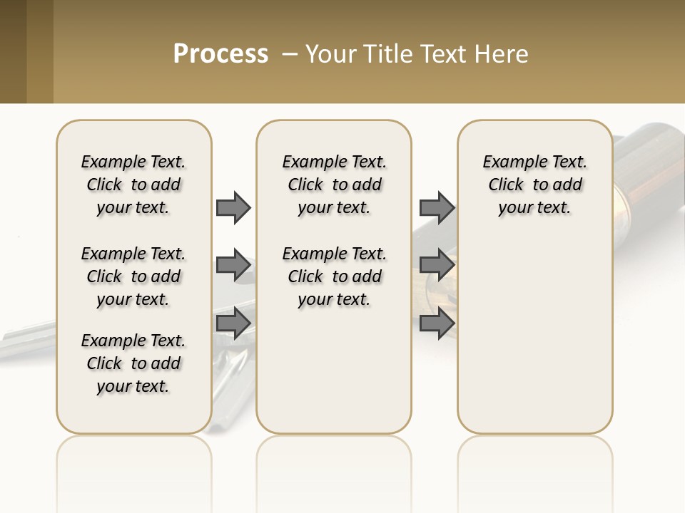 Cube House World PowerPoint Template