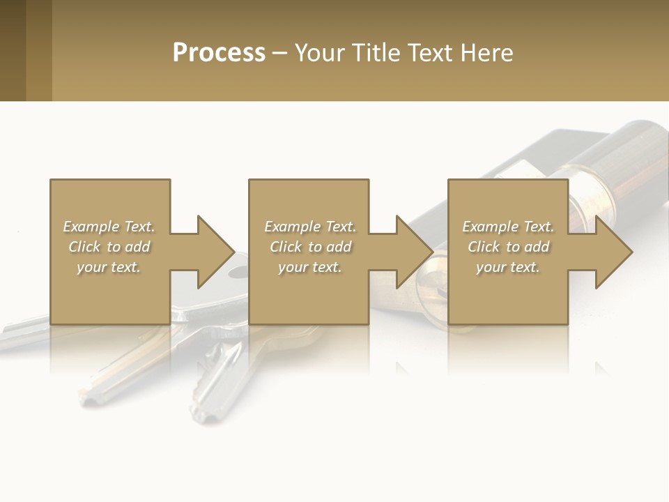 Cube House World PowerPoint Template
