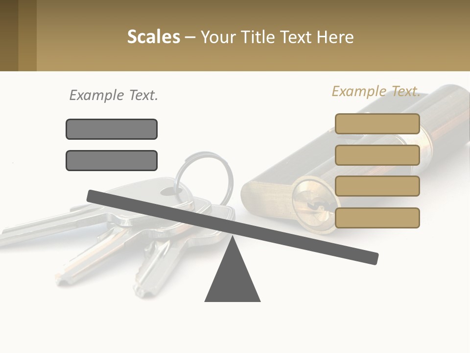 Cube House World PowerPoint Template