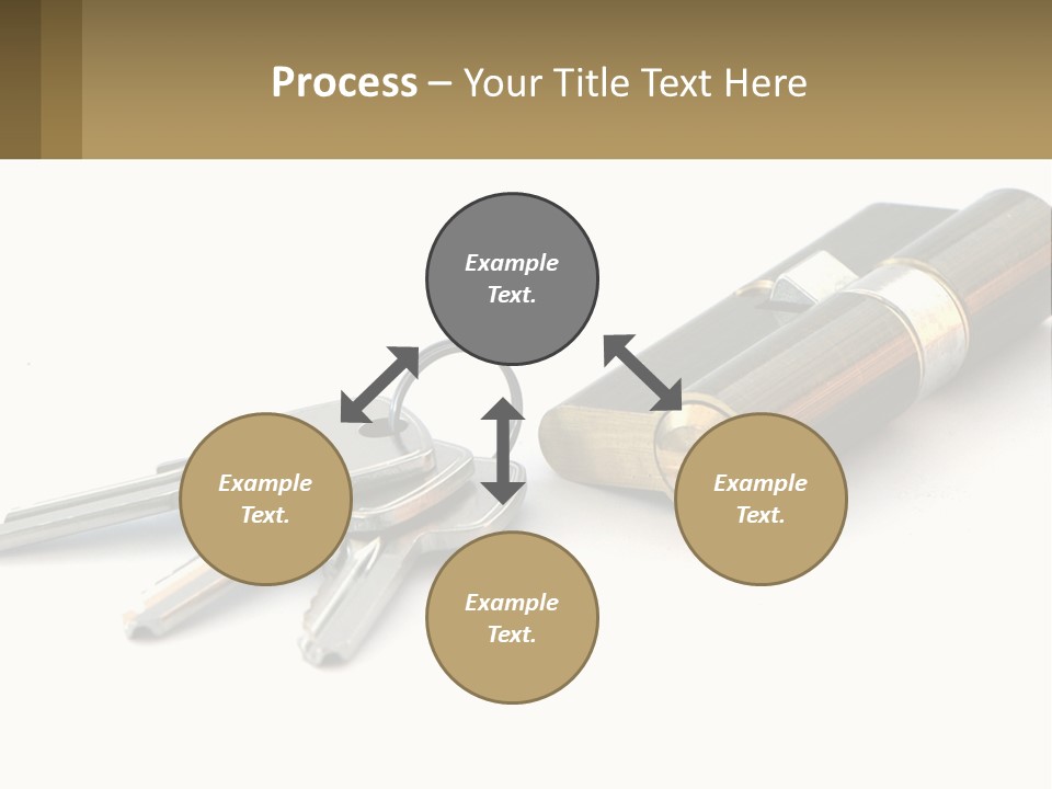 Cube House World PowerPoint Template