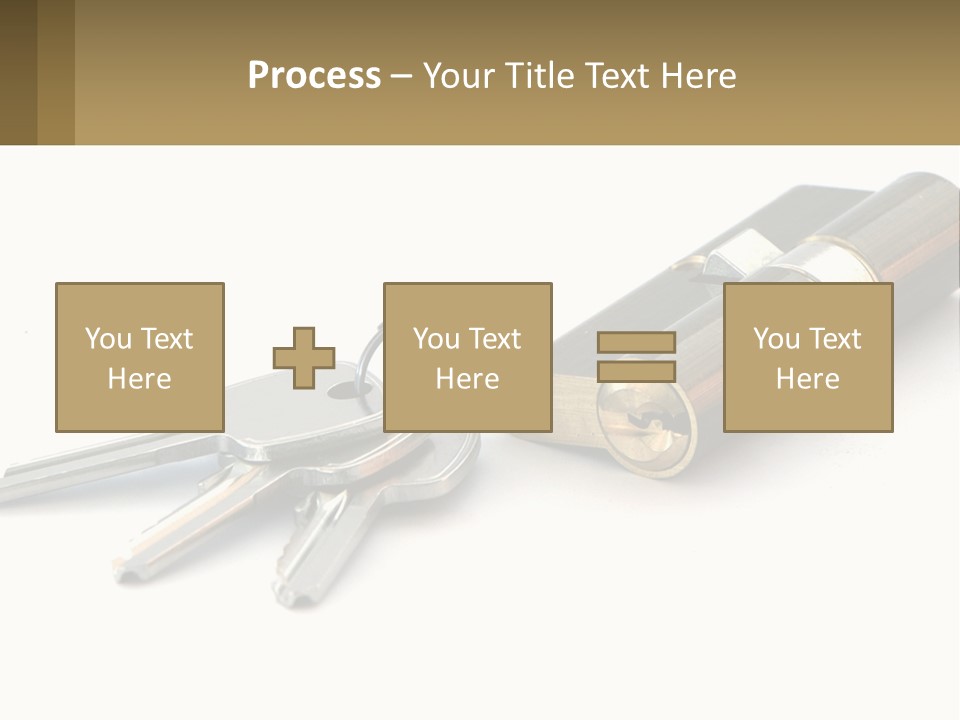 Cube House World PowerPoint Template