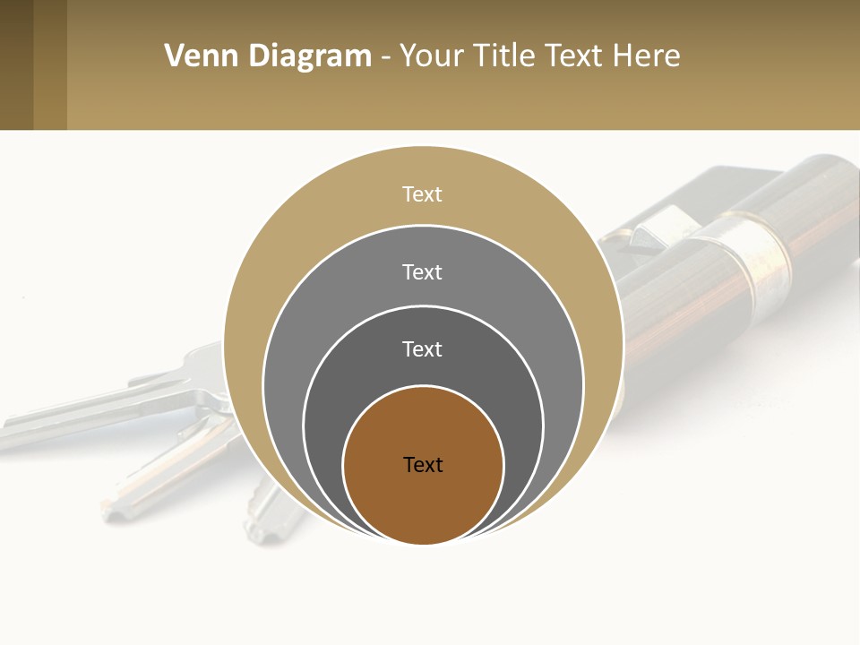 Cube House World PowerPoint Template