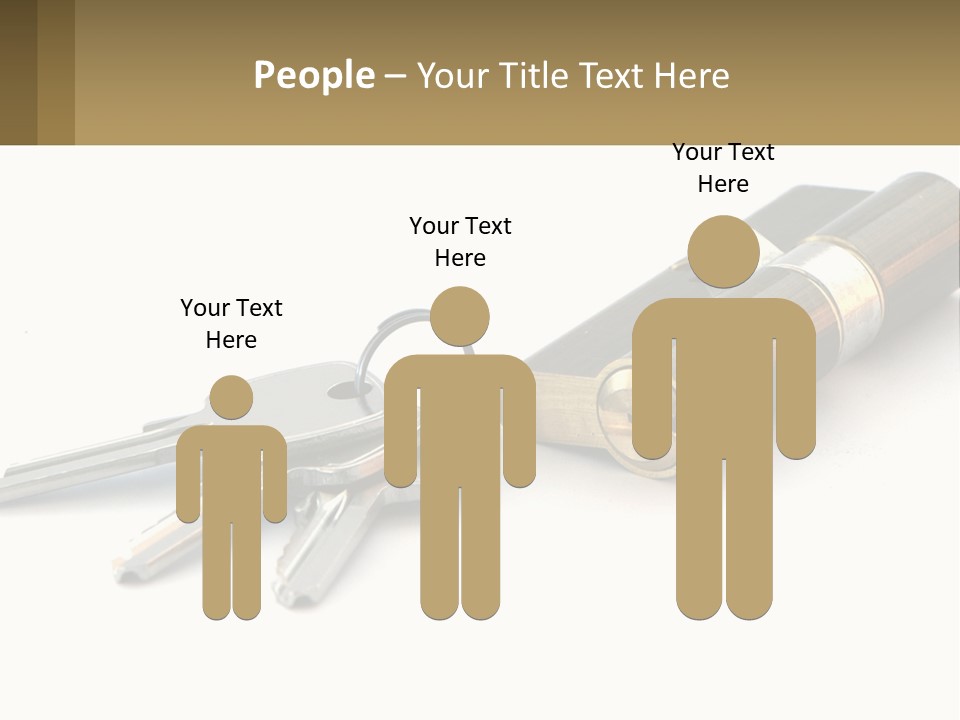 Cube House World PowerPoint Template