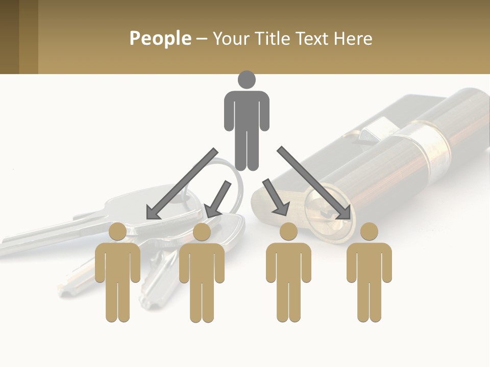 Cube House World PowerPoint Template