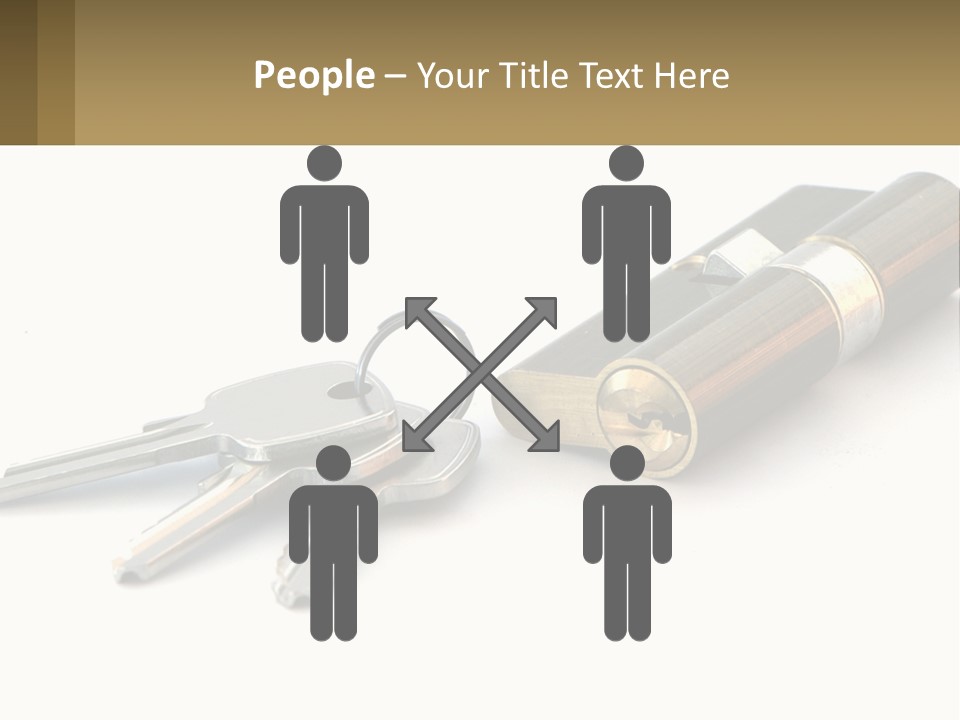 Cube House World PowerPoint Template