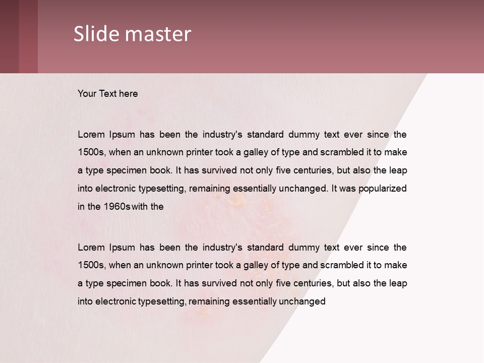 Downtown Grey High PowerPoint Template