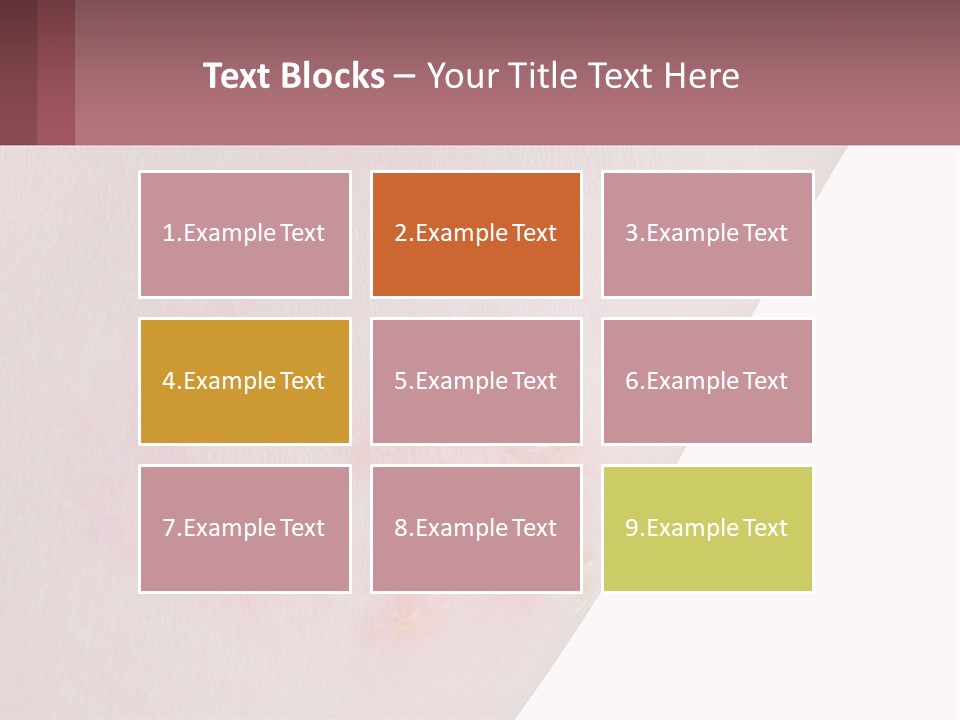 Downtown Grey High PowerPoint Template