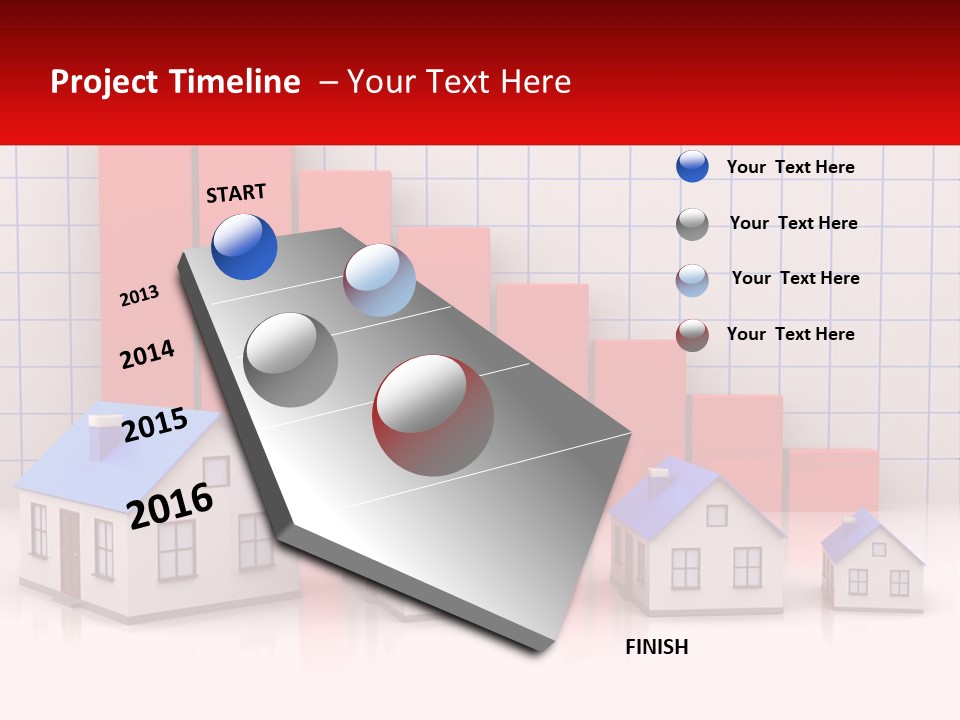 Globe City Building PowerPoint Template