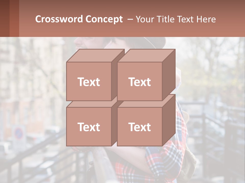 Sphere Cube Architect PowerPoint Template