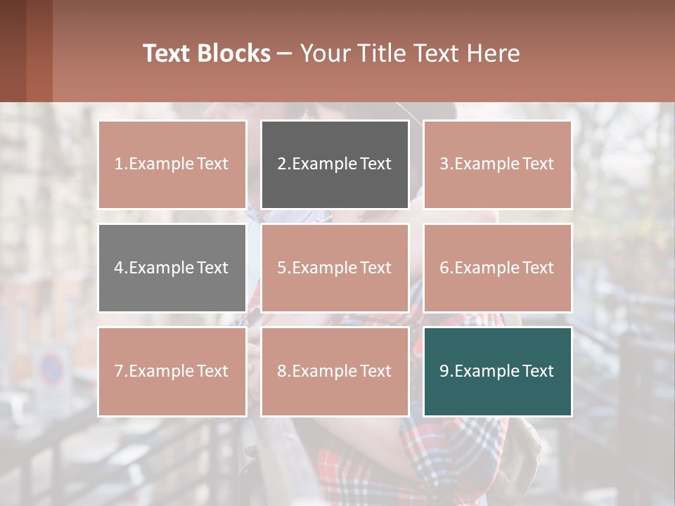 Sphere Cube Architect PowerPoint Template