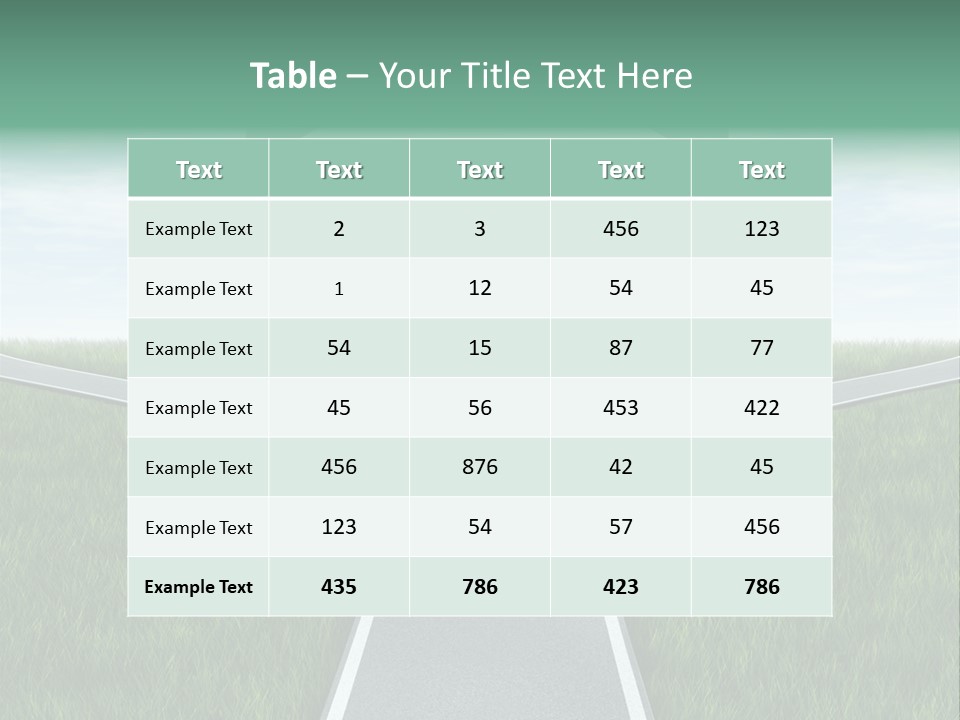 Ball World Render PowerPoint Template