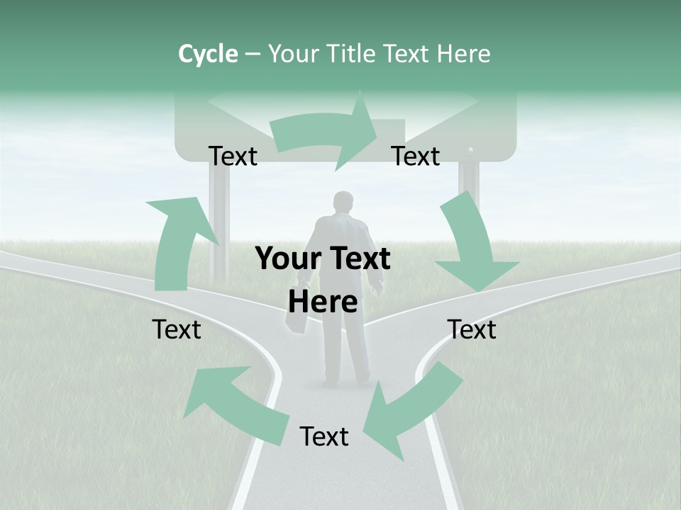 Ball World Render PowerPoint Template