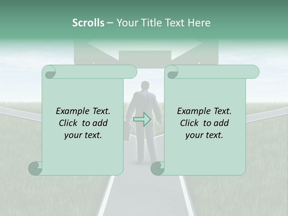 Ball World Render PowerPoint Template