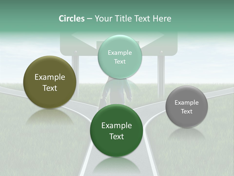 Ball World Render PowerPoint Template