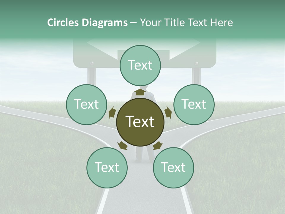 Ball World Render PowerPoint Template