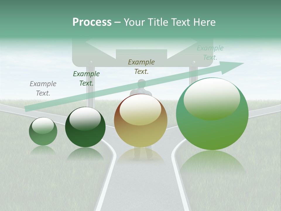 Ball World Render PowerPoint Template