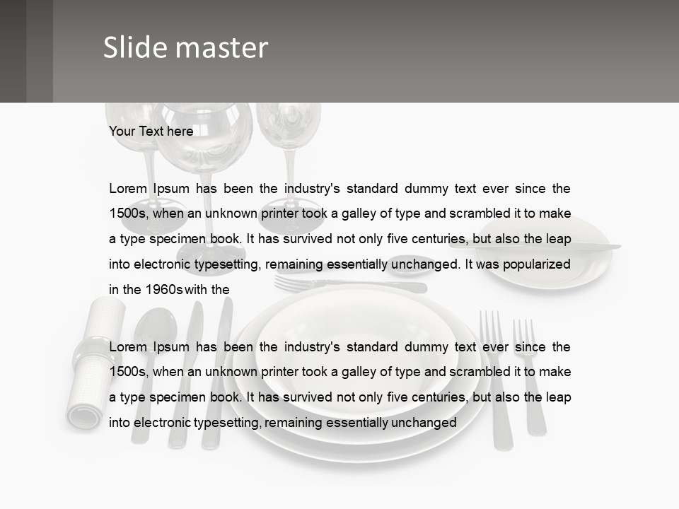 Modern Grey Big PowerPoint Template