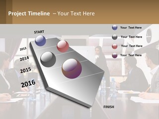 Illustration Background Ball PowerPoint Template