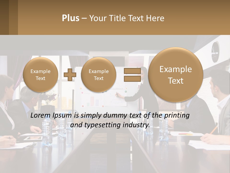 Illustration Background Ball PowerPoint Template