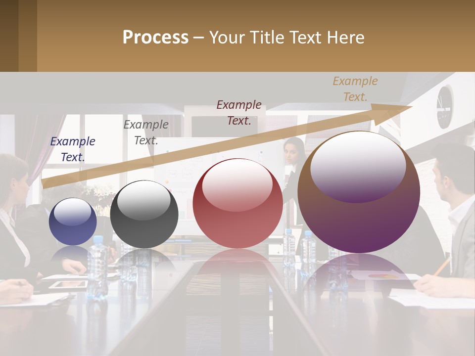 Illustration Background Ball PowerPoint Template