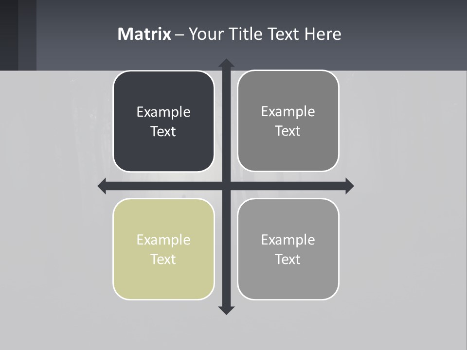 Downtown Cityscape Global PowerPoint Template