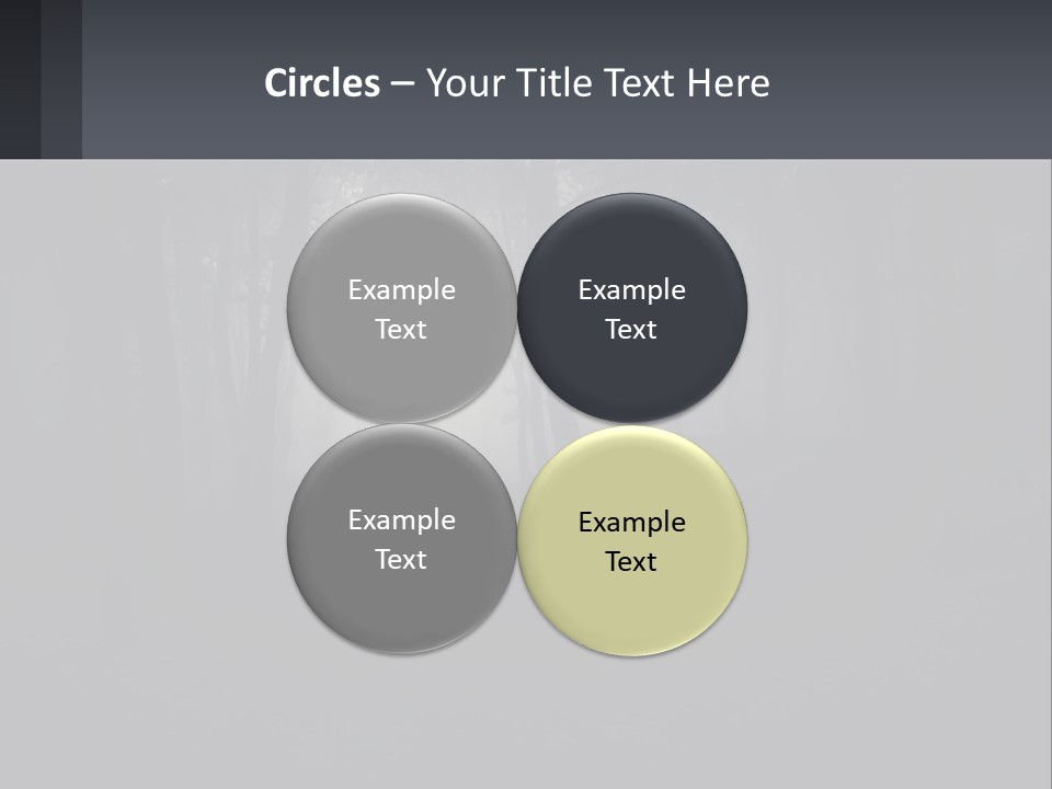 Downtown Cityscape Global PowerPoint Template