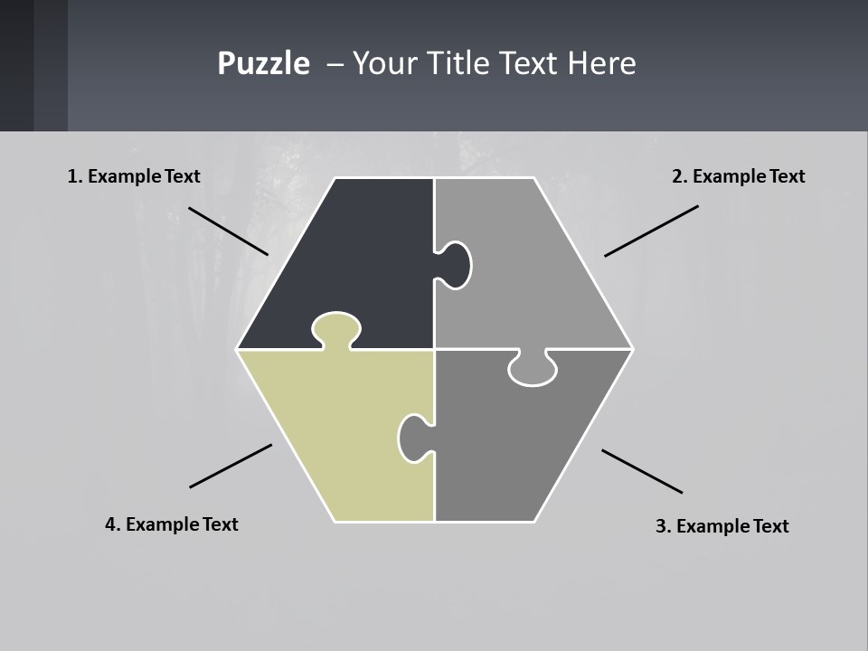 Downtown Cityscape Global PowerPoint Template
