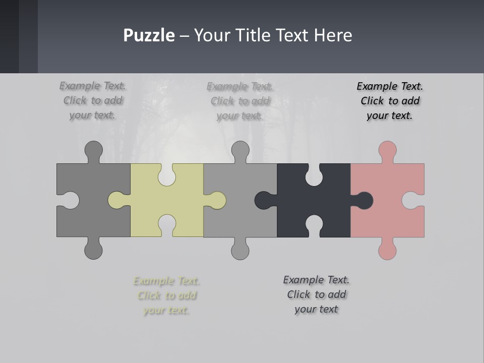 Downtown Cityscape Global PowerPoint Template