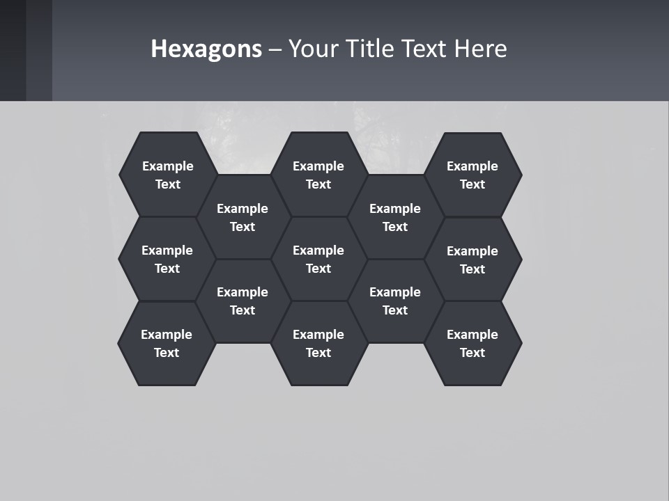 Downtown Cityscape Global PowerPoint Template