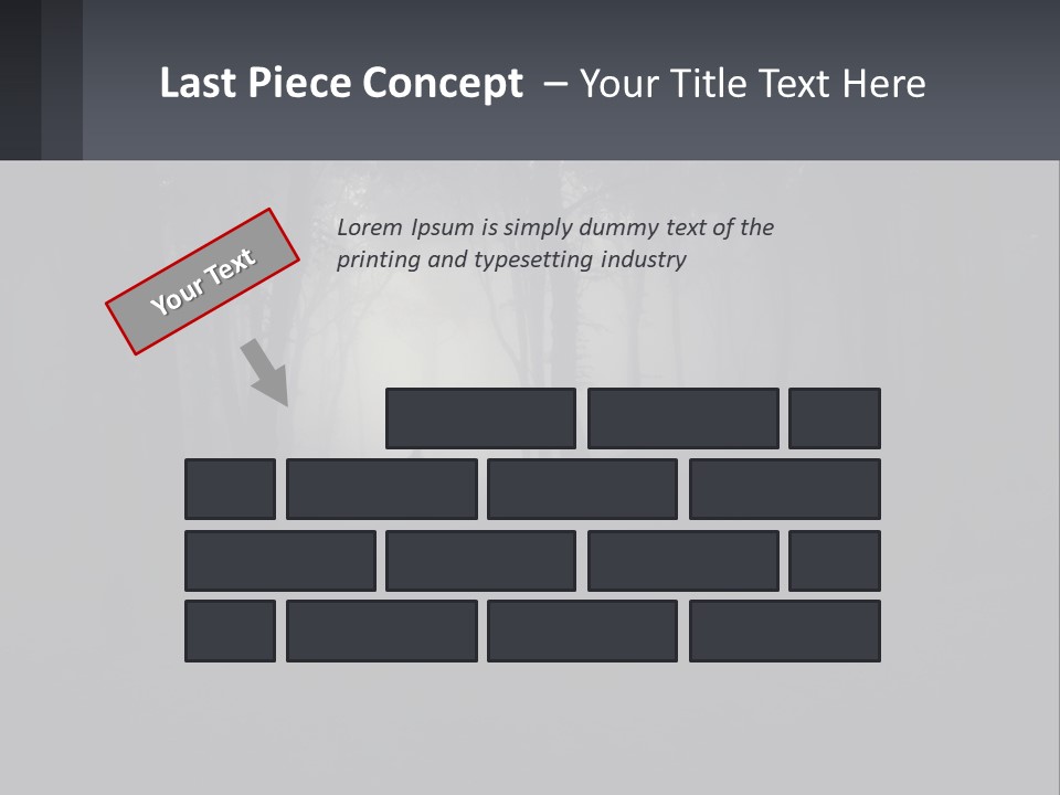 Downtown Cityscape Global PowerPoint Template