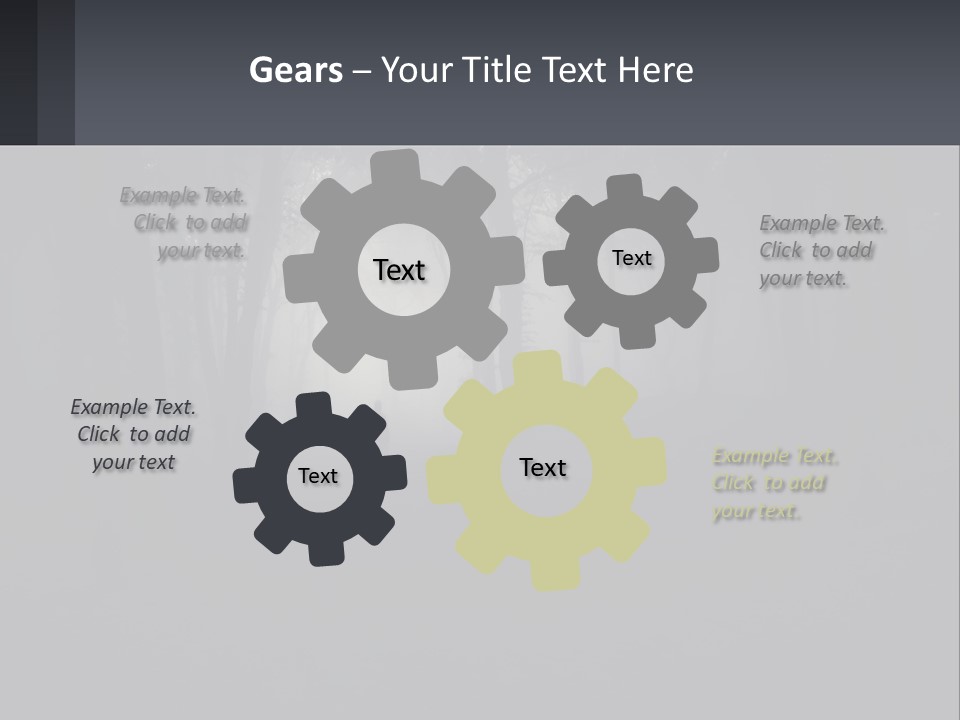 Downtown Cityscape Global PowerPoint Template
