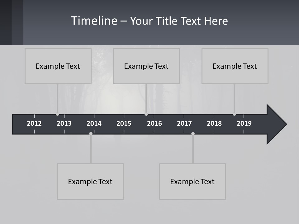Downtown Cityscape Global PowerPoint Template