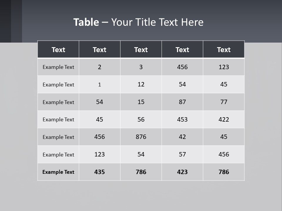 Downtown Cityscape Global PowerPoint Template