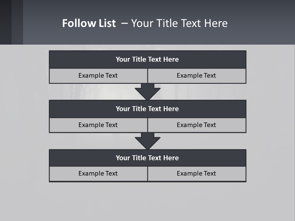 Downtown Cityscape Global PowerPoint Template